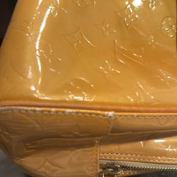 🌺⚜️New Listing-Louis Vuitton Gold Vernis Thompson Square Tote⚜️⚜️ - Picture 13 of 13